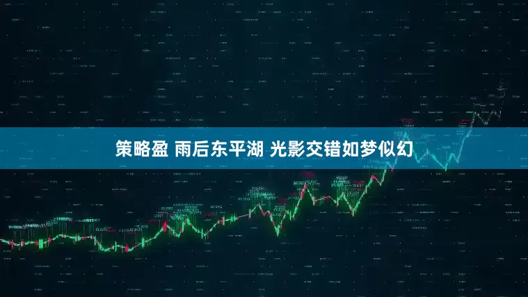 策略盈 雨后东平湖 光影交错如梦似幻
